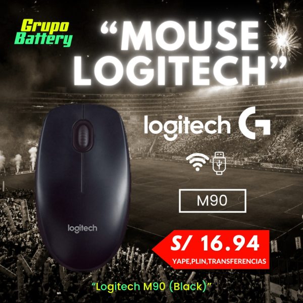 Mouse Logitech M90 (Black)